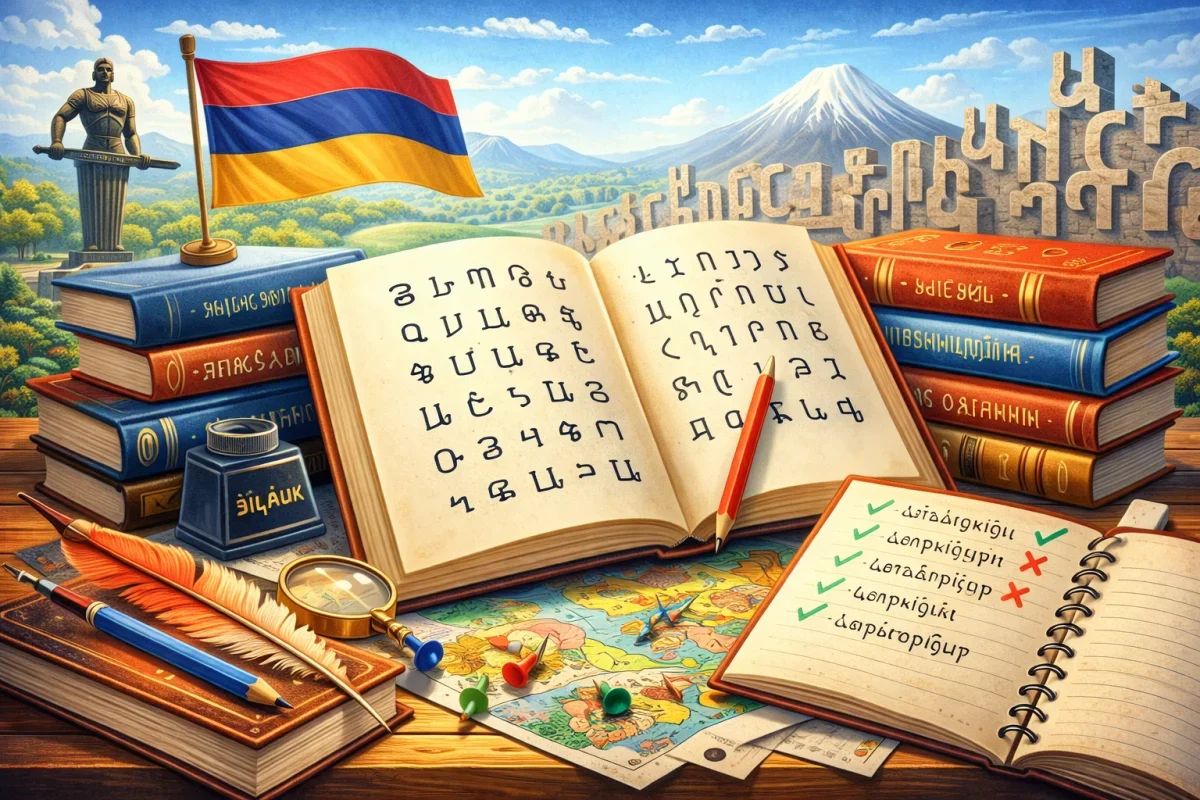 ԹԵՍՏ. Հայերեն ուղղագրություն