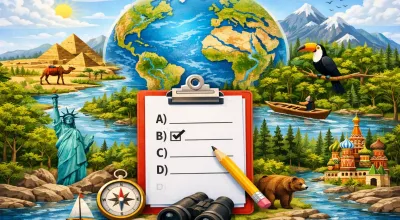 🌍 Թեստ․ Աշխարհի գետեր